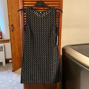 W by Worth Black and White Sleeveless Dress NWT